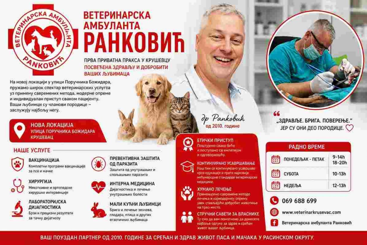 Veterinarska Ambulanta Ranković